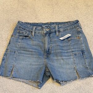 Old Navy Light Blue Jean Shorts Size 6